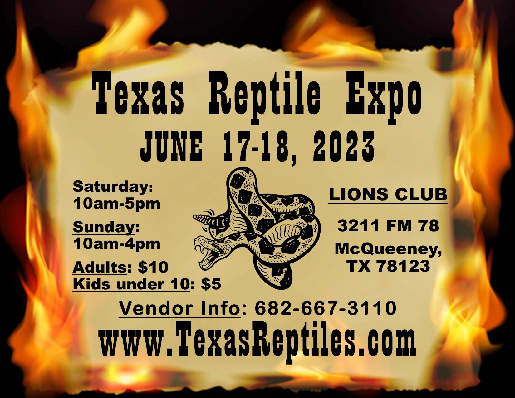 Texas Reptile Expo Home